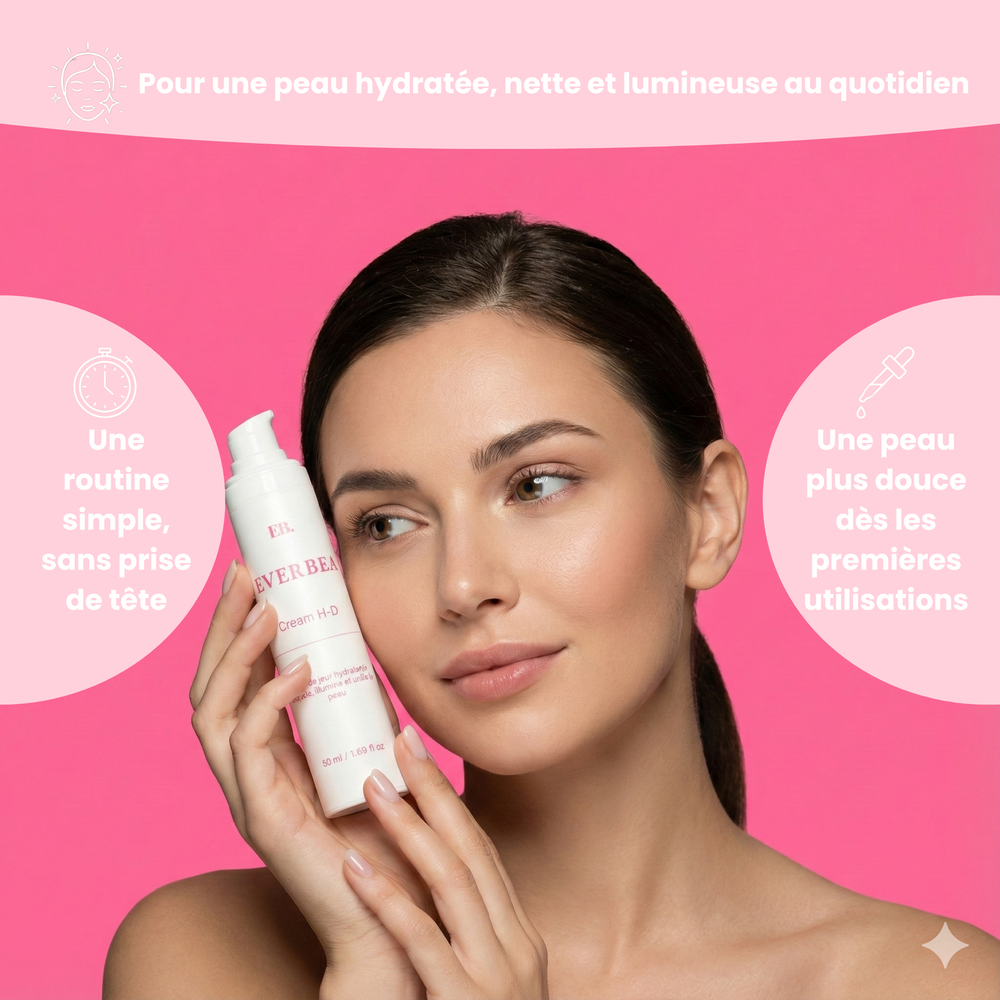 Crème de jour hydratante H-D 50ml