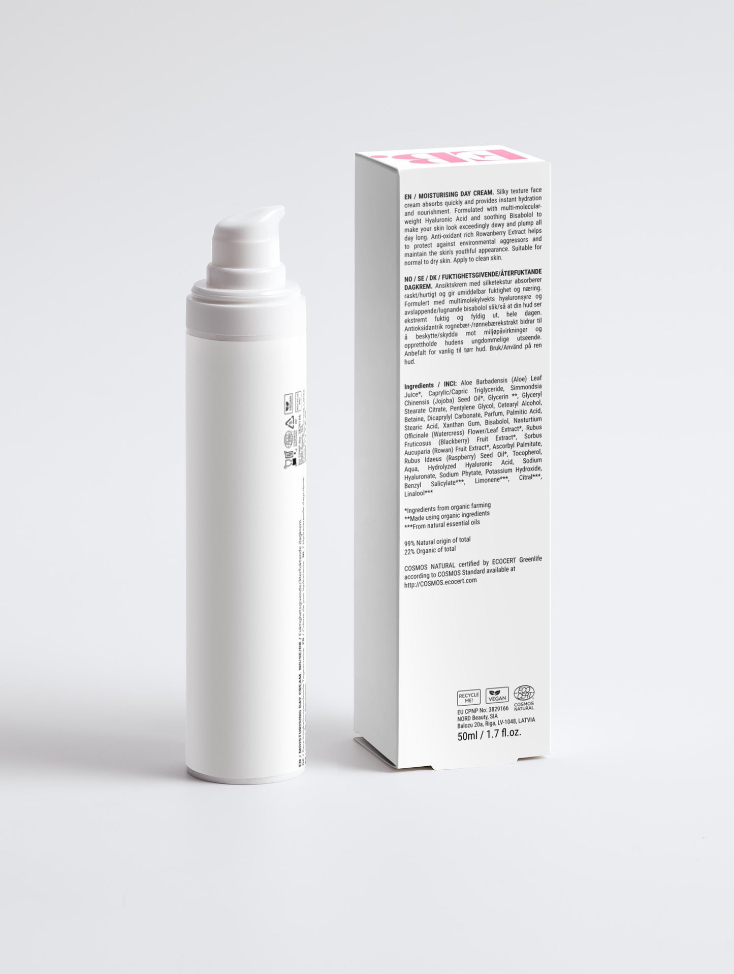 Crème de jour hydratante H-D 50ml